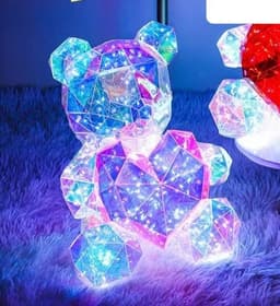 image-Colorful Luminous Bear Gift Birthday Gift Decoration