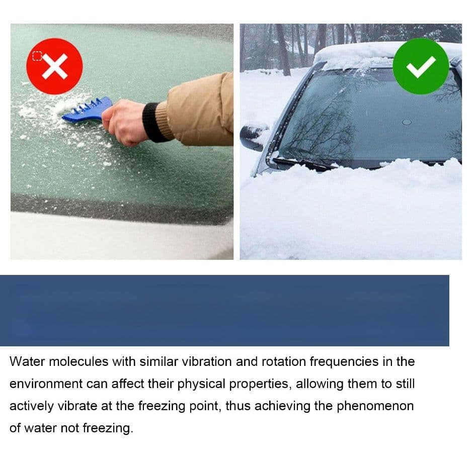 image-Car Microwave Molecular Deicing Instrument Car Interior Accessories Vehicle Aromatherapy Snow Removal Deicer Antifreeze Tools