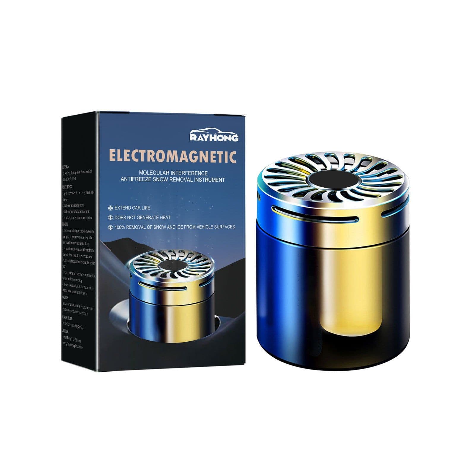 image-Car Microwave Molecular Deicing Instrument Car Interior Accessories Vehicle Aromatherapy Snow Removal Deicer Antifreeze Tools