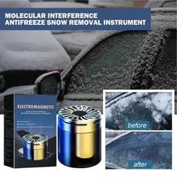 image-Car Microwave Molecular Deicing Instrument Car Interior Accessories Vehicle Aromatherapy Snow Removal Deicer Antifreeze Tools