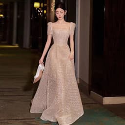 image-Banquet Bridal Temperamental Fairy Slim-fit Slimming Dress