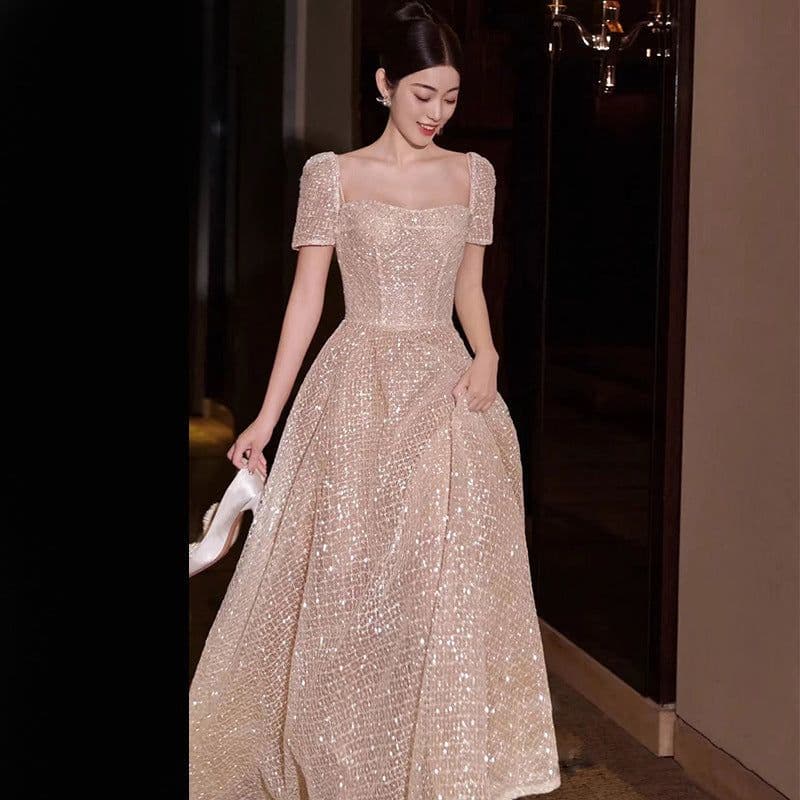 image-Banquet Bridal Temperamental Fairy Slim-fit Slimming Dress