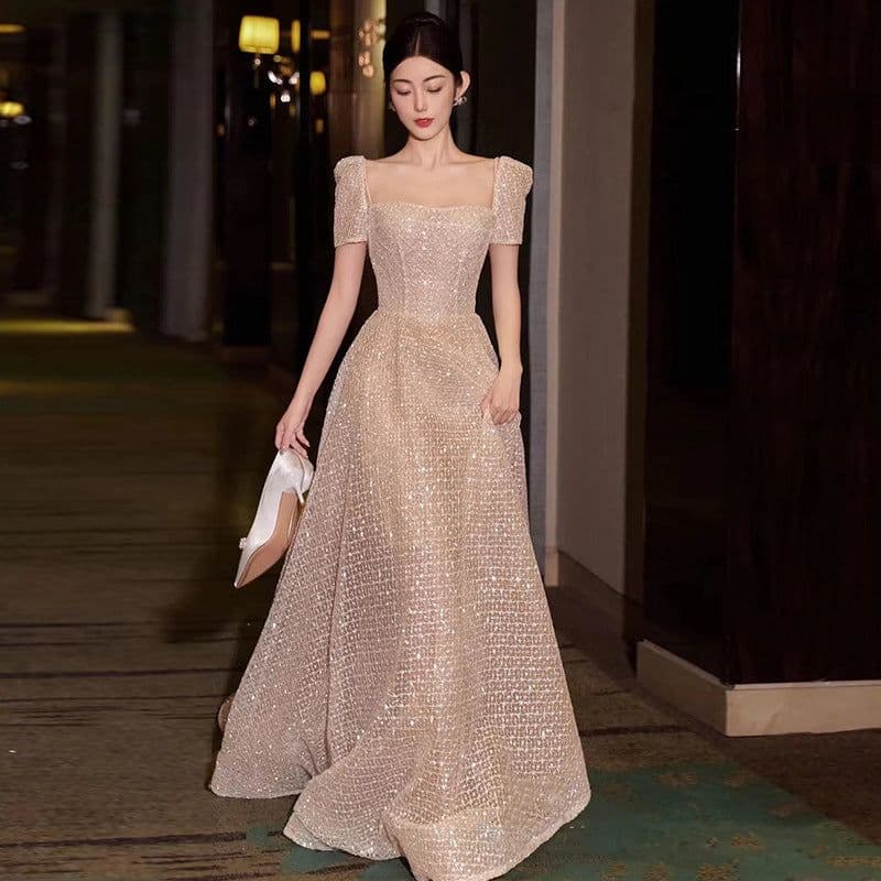 image-Banquet Bridal Temperamental Fairy Slim-fit Slimming Dress