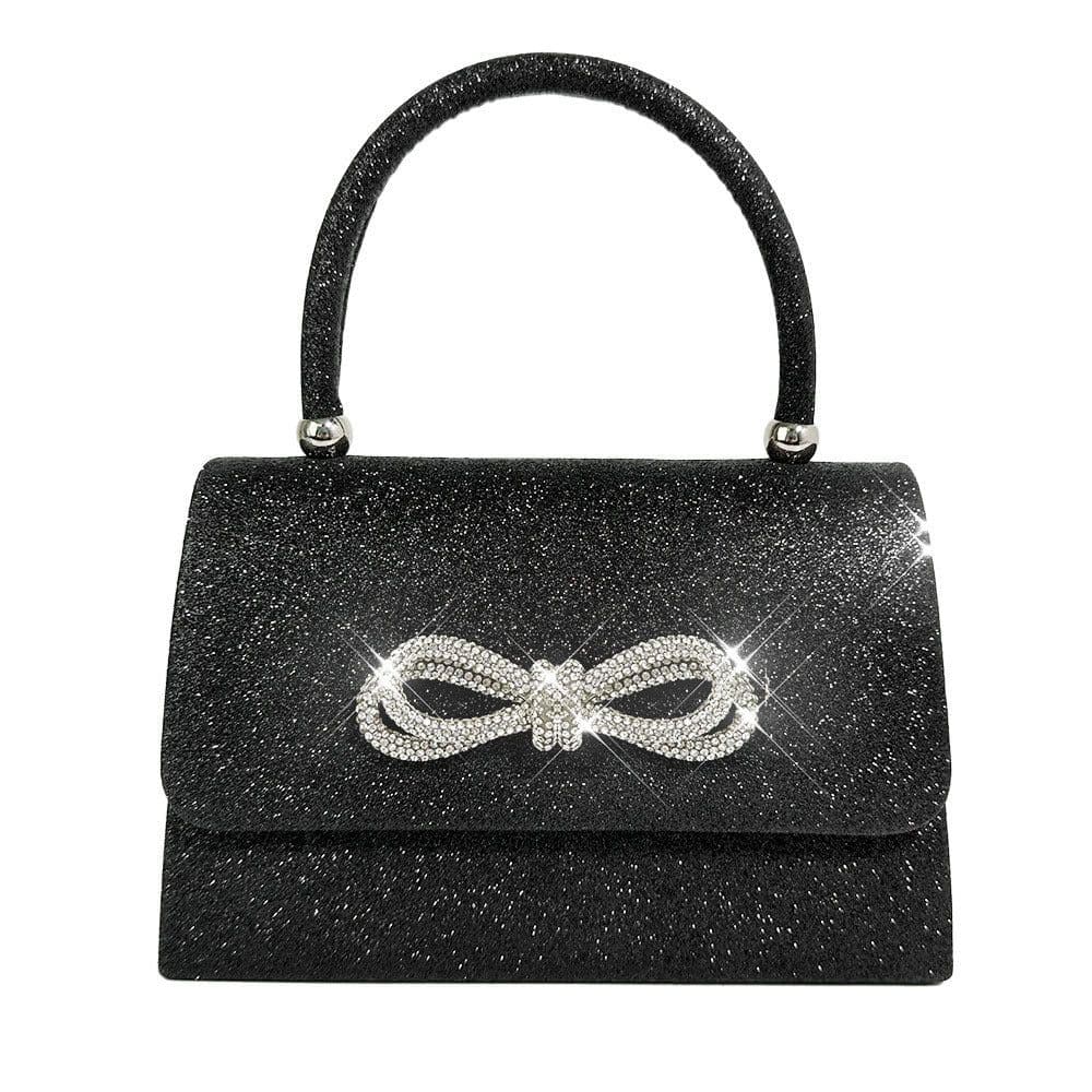 image-Shiny Rhinestone Handbag High-end Shiny Niche Women Bag