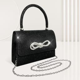 image-Shiny Rhinestone Handbag High-end Shiny Niche Women Bag