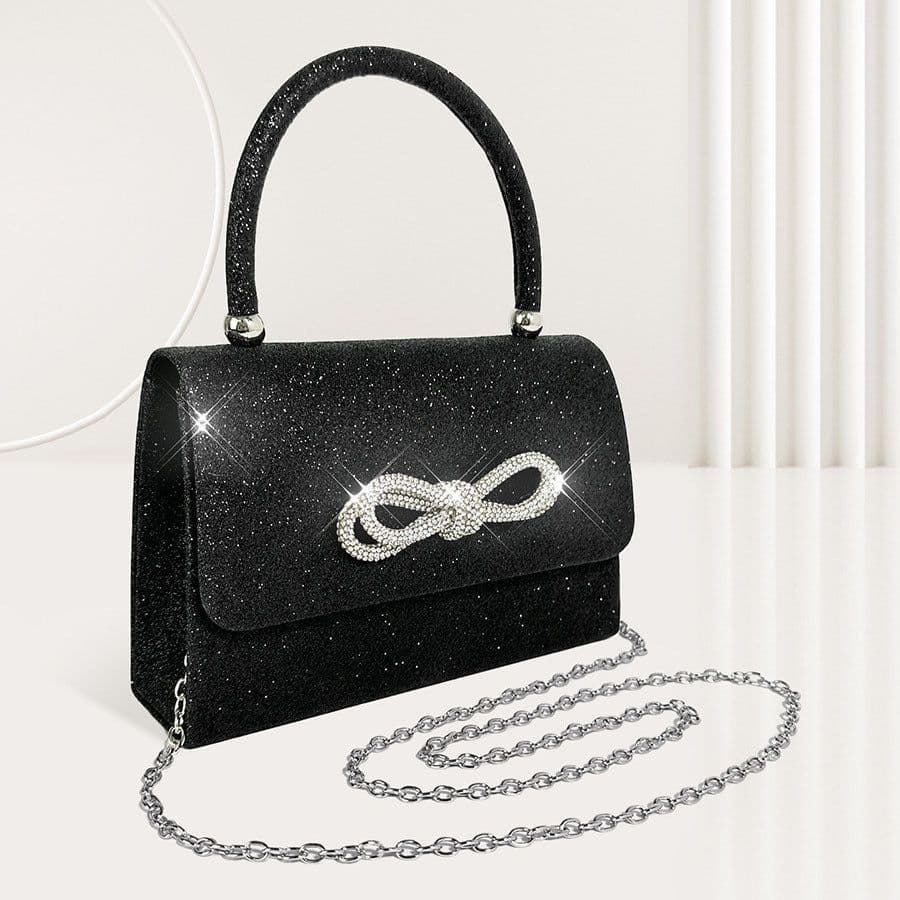 image-Shiny Rhinestone Handbag High-end Shiny Niche Women Bag