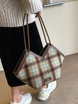 image-Fashion Women's Shoulder Tote Bag