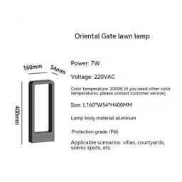 image-Outdoor Lawn Lamp Waterproof LED Landscape