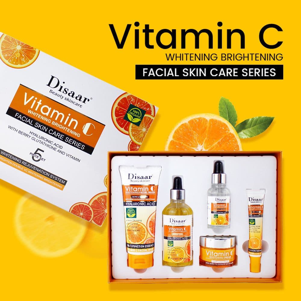 image-Vitamin C Skin Care Product Set Hydrating, Moisturizing And Brightening