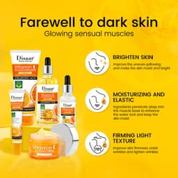 image-Vitamin C Skin Care Product Set Hydrating, Moisturizing And Brightening