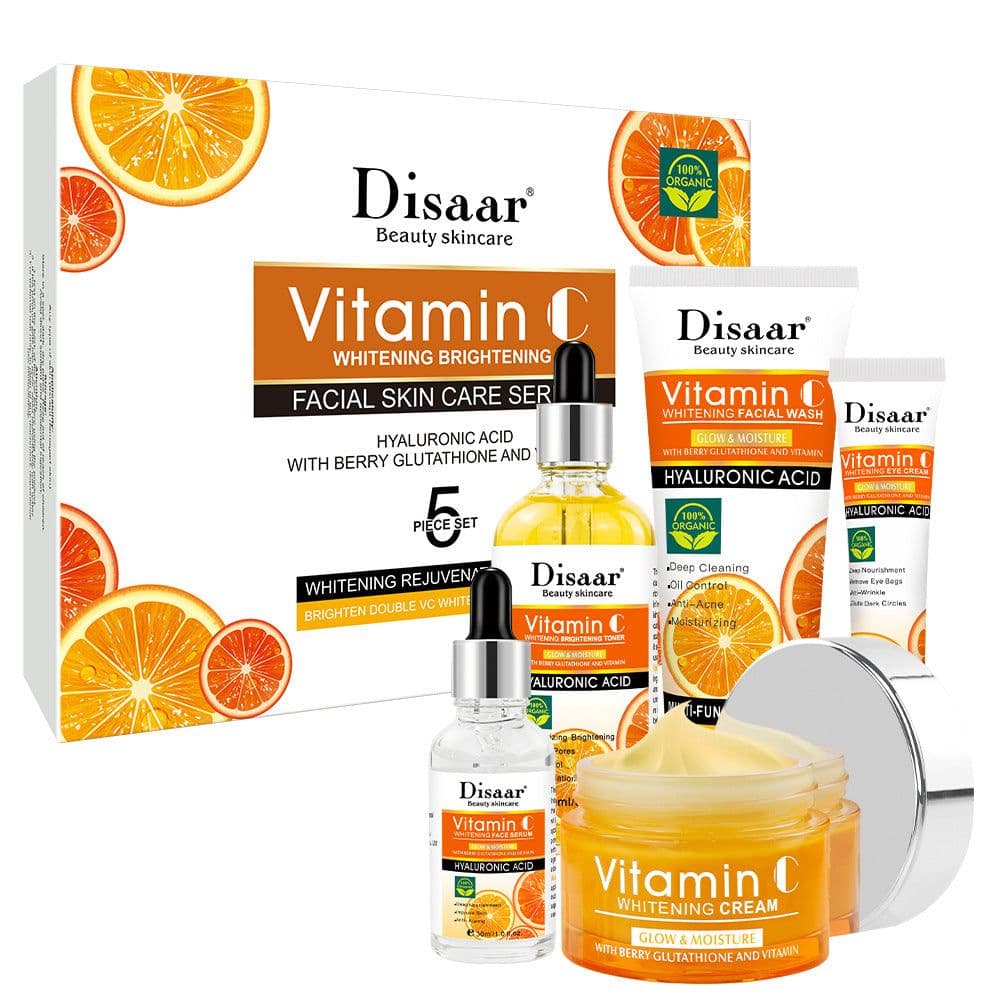 image-Vitamin C Skin Care Product Set Hydrating, Moisturizing And Brightening