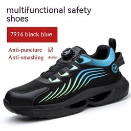 image-Men's Fashion Lazybones Lace-free Protective Shoes