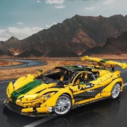 image-Building Blocks Sports Car Children's Assembled Toys