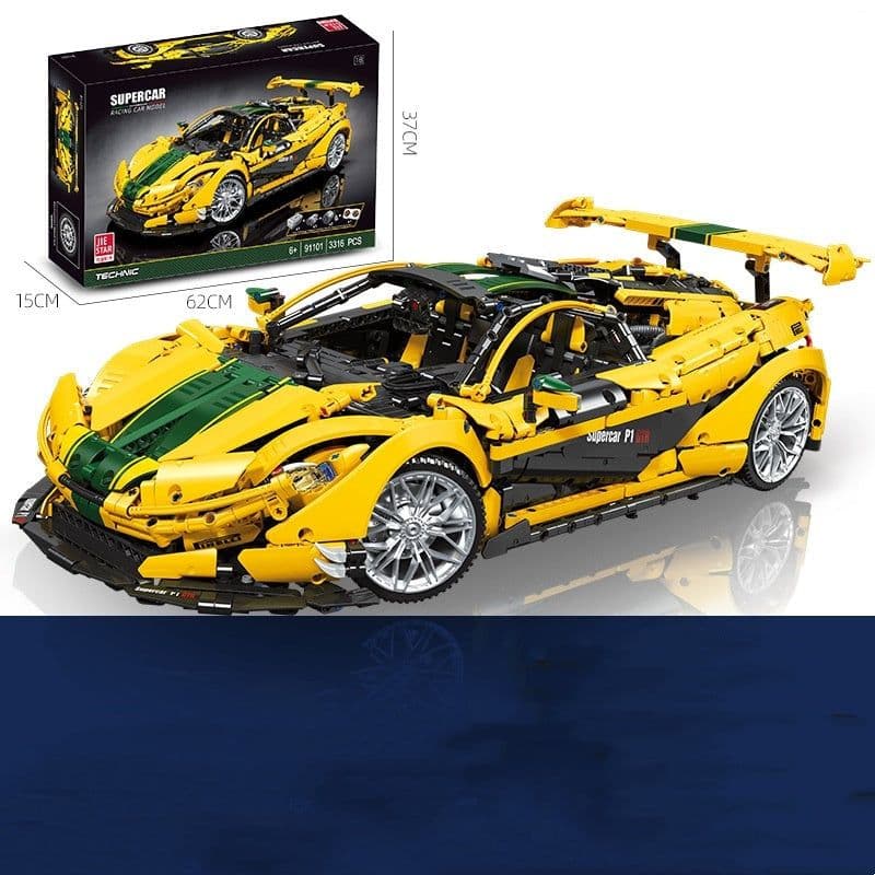 image-Building Blocks Sports Car Children's Assembled Toys