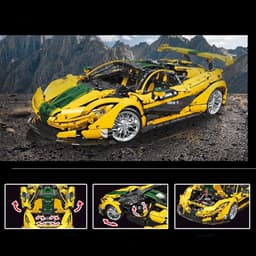 image-Building Blocks Sports Car Children's Assembled Toys