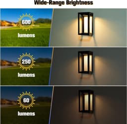 image-Modern Chinese Outdoor Wall Lamp Waterproof Villa Garden