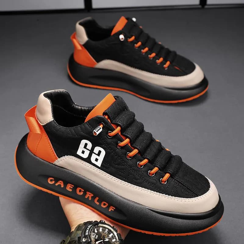 image-Men's Sports Running Platform Heightened Daddy Shoes