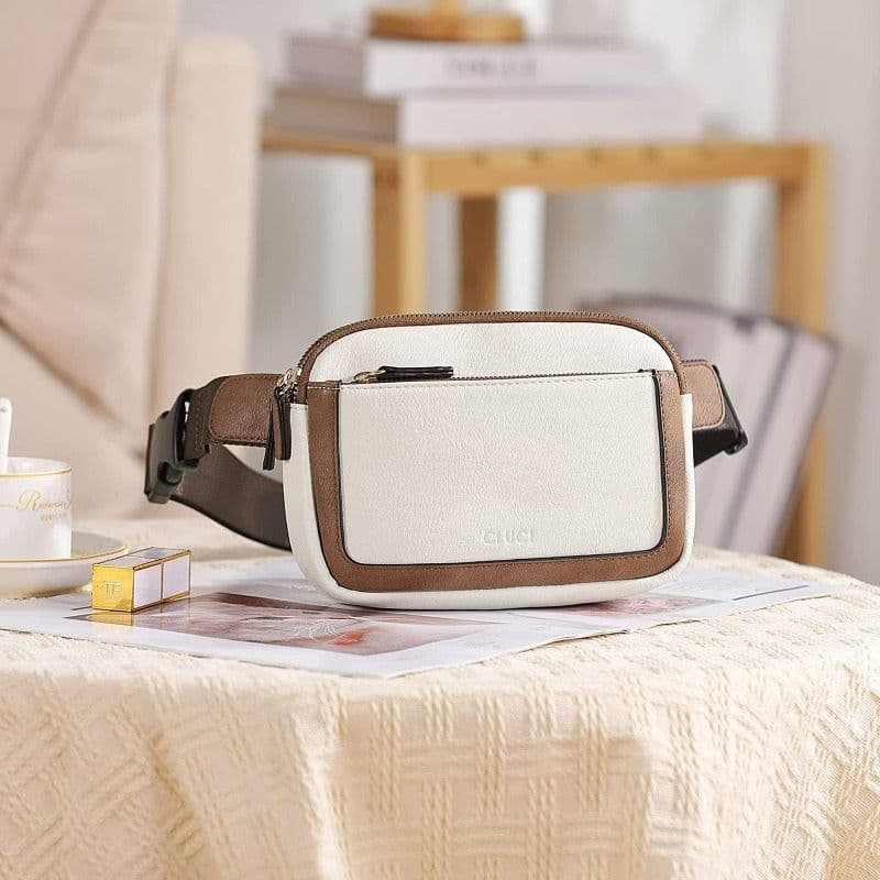 image-Fashion Chest Bag Artificial Leather Women's Pocket Bags