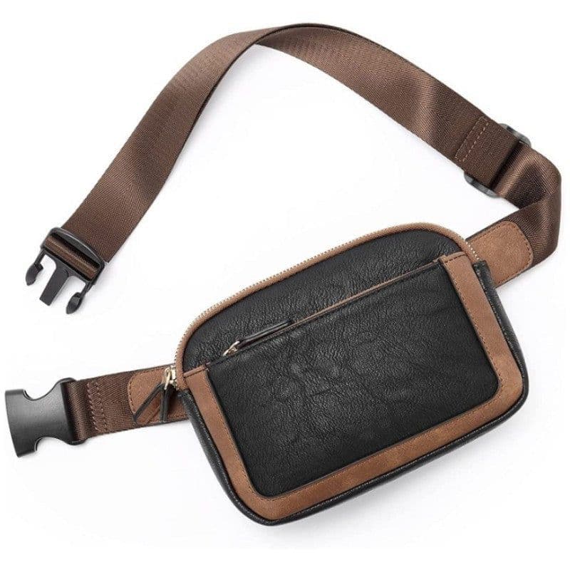 image-Fashion Chest Bag Artificial Leather Women's Pocket Bags