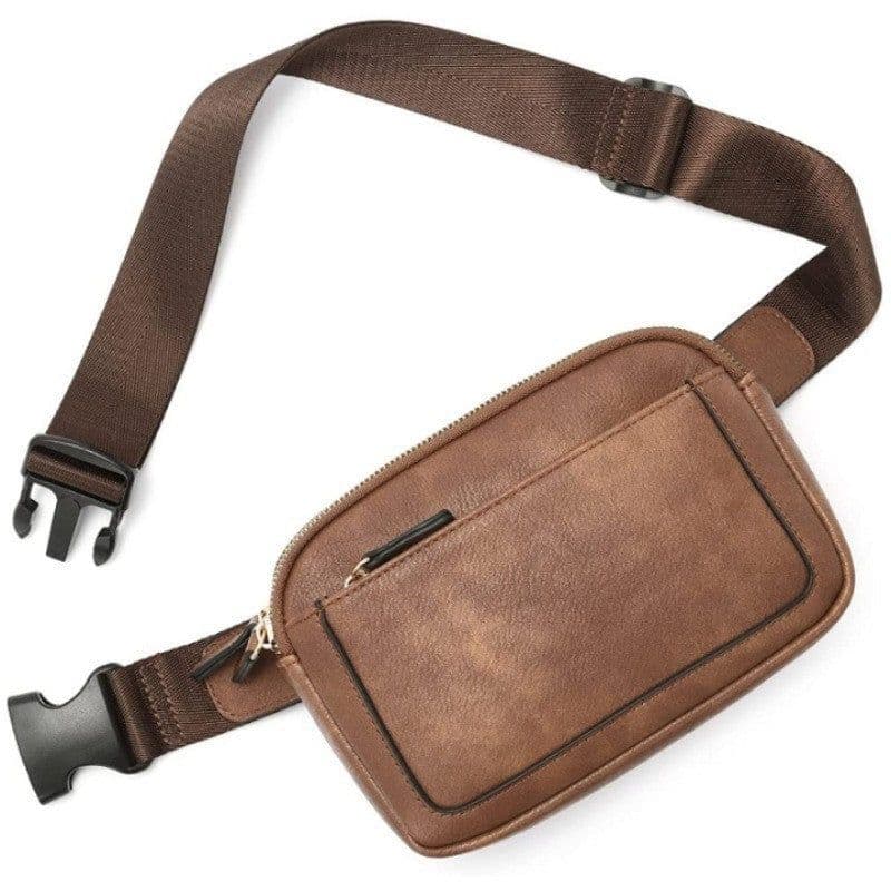 image-Fashion Chest Bag Artificial Leather Women's Pocket Bags