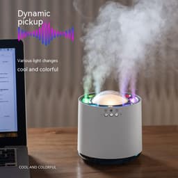 image-Desktop Heavy Fog Humidifier Office Home Porous Home Decor