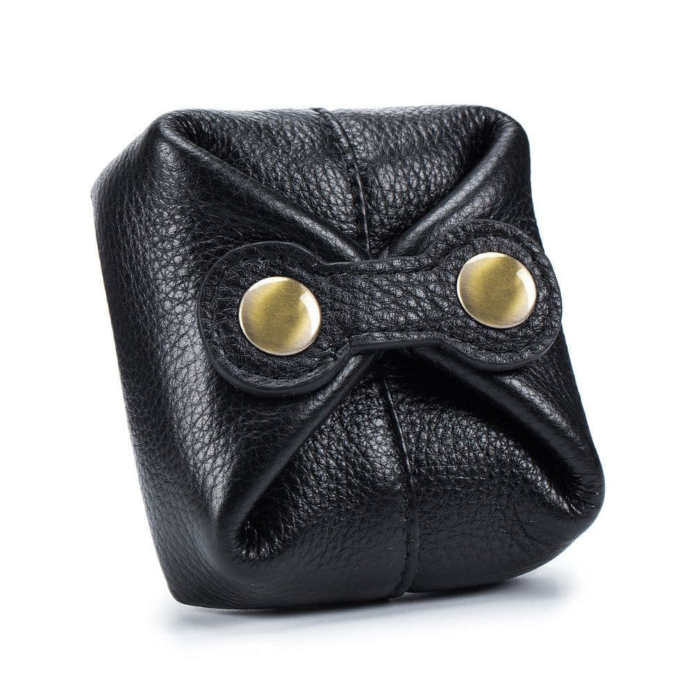 image-Coin Purse Soft Cowhide Mini Headset Lipstick Storage Bag