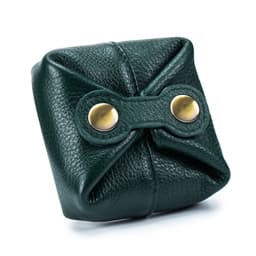 image-Coin Purse Soft Cowhide Mini Headset Lipstick Storage Bag