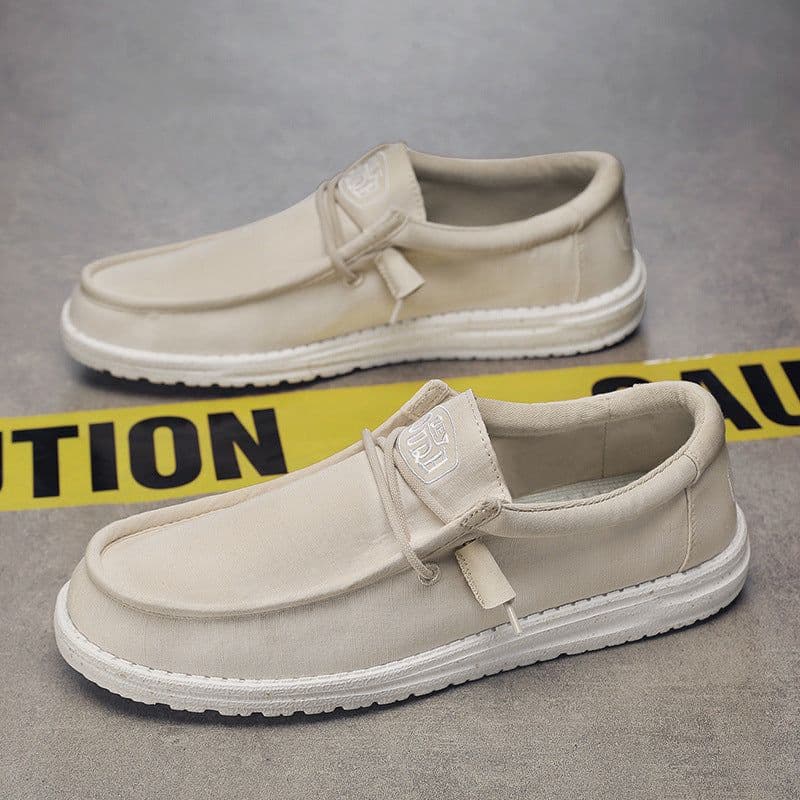 image-Men's Canvas Shoes Breathable Sports Casual Borad Shoes