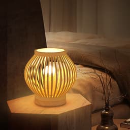 image-Japanese Atmosphere Retro Homestay Bedroom Bedside Lamp