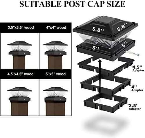 image-Solar Pillar Lamp Outdoor Waterproof