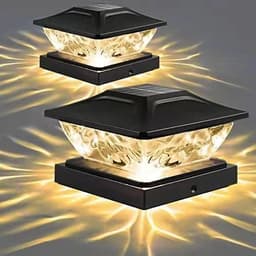 image-Solar Pillar Lamp Outdoor Waterproof