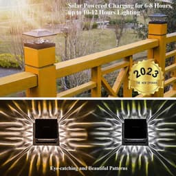image-Solar Pillar Lamp Outdoor Waterproof