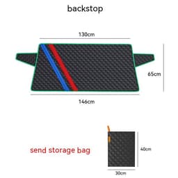 image-Car Sun Shade Half Car Cover Winter Anti-freezing Rain Frost Sun Block And Dustproof Sunshade Half-length Car Cover Snow Cover
