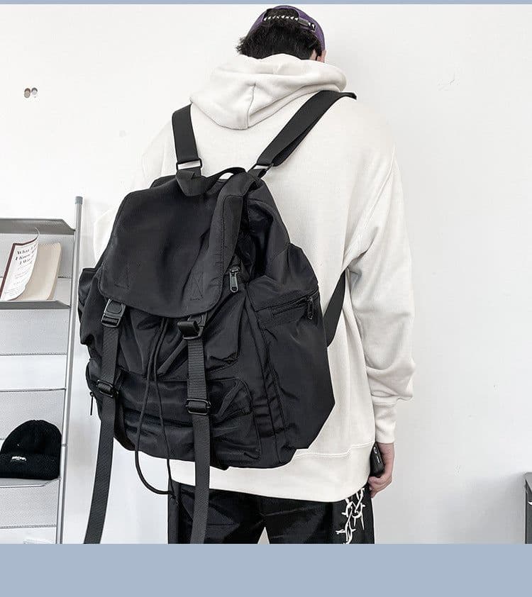 image-Men's And Women's Fashion Casual Japanese Large Capacity Schoolbag