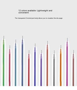 image-Color Boxed Gel Pen Stationery Wholesale