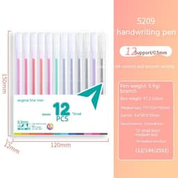 image-Color Boxed Gel Pen Stationery Wholesale