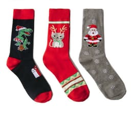 image-Big Red Cotton Christmas Mid-calf Personality E-commerce Socks Gift Socks