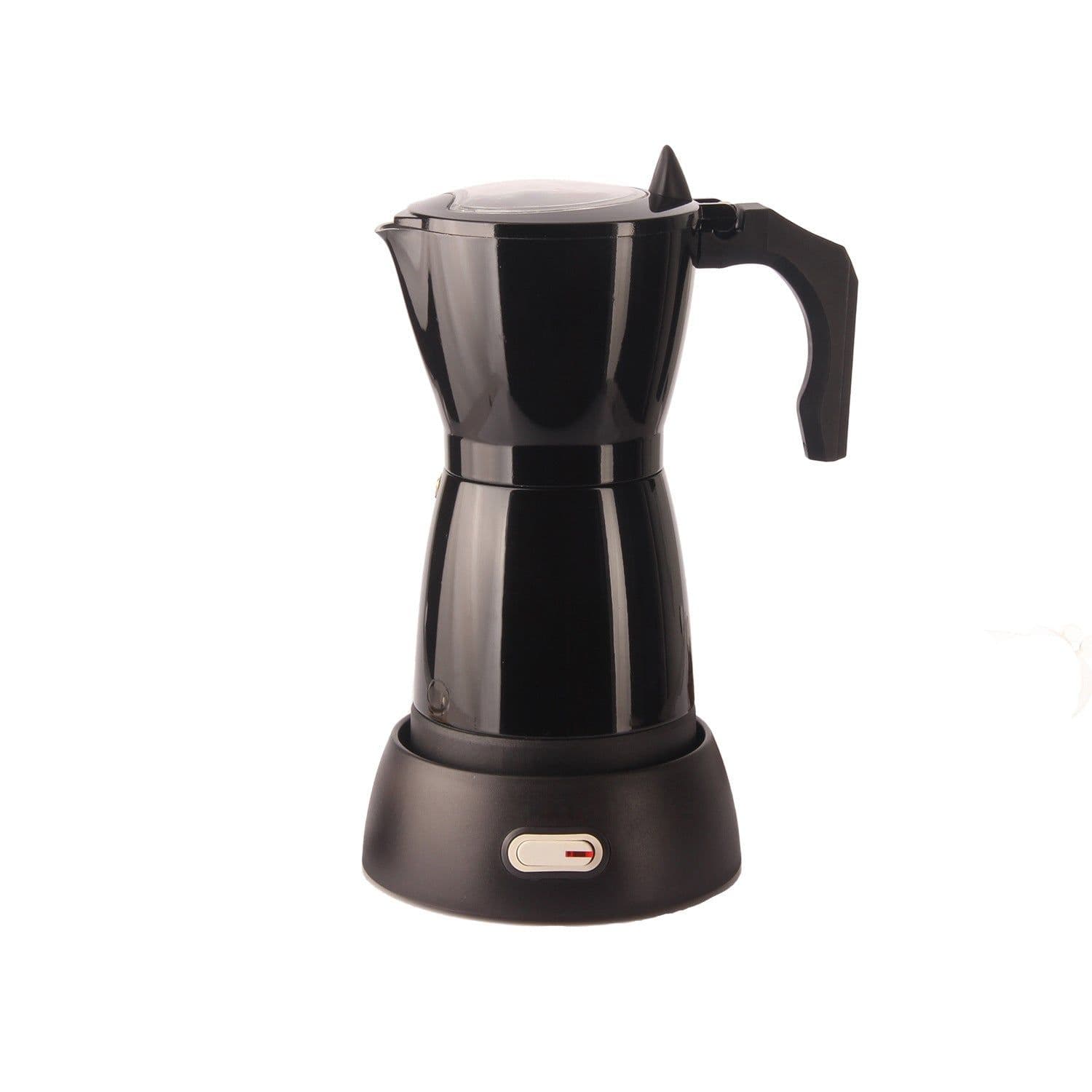 image-Electric Moka Pot Coffee Machine Electric Automatic With Insulation Moka Pot