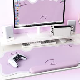 image-E-sports Mouse Pad Extra Large Thickened Lock Edge Desk Pad Office Computer Pad Keyboard Support Wrist