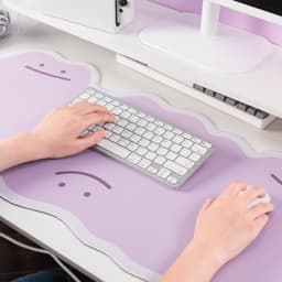 image-E-sports Mouse Pad Extra Large Thickened Lock Edge Desk Pad Office Computer Pad Keyboard Support Wrist