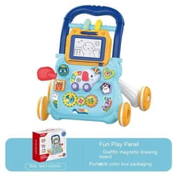 image-Baby Multi-functional Music Anti-flip Hand Push Walker Toy