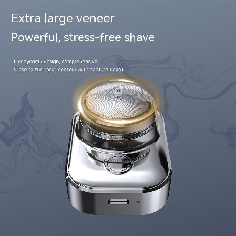 image-Shaver Electric Mini Shaver Fully Washable Portable Shaver