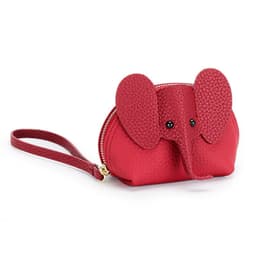 image-Cute Coin Purse Leather Cartoon Elephant