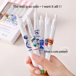image-Fluorescent Pen Snacks Student Journal Key Mark Color Graffiti