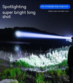 image-Multifunctional Silicone Night Running Induction Telescopic Zoom Outdoor Led Emergency Light