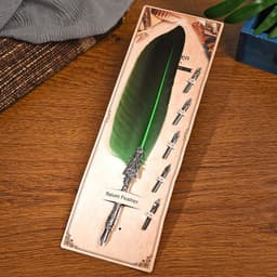 image-European And American Retro Feather Pen Personalized Gift Dipped In Water Pen