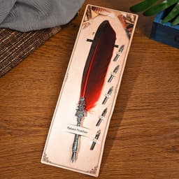 image-European And American Retro Feather Pen Personalized Gift Dipped In Water Pen