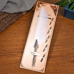 image-European And American Retro Feather Pen Personalized Gift Dipped In Water Pen