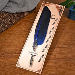 image-European And American Retro Feather Pen Personalized Gift Dipped In Water Pen