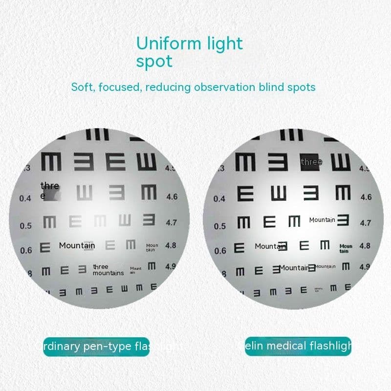 image-White Purple Light Double-headed Flashlight Pen Lamp Medical Pen Lamp Aluminum Alloy